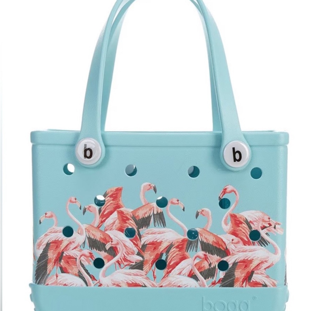 🦩Women's Blue Flamingo Tote Bag🦩